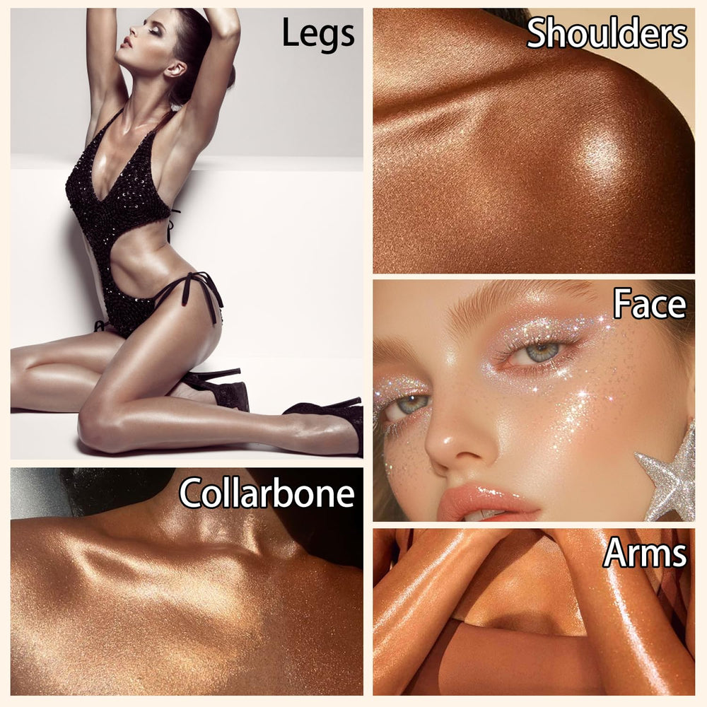 LemonSac shimmer highlighter mixed with foundation for luminous skin