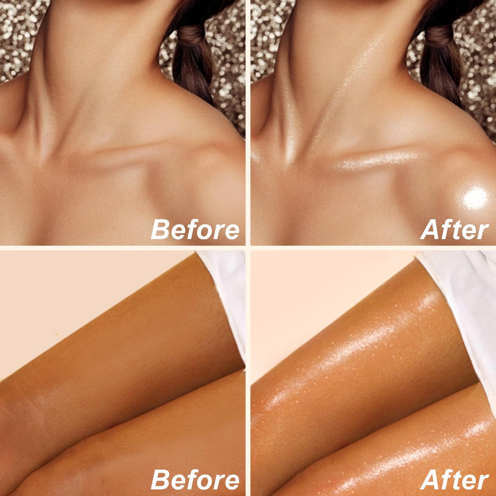 LemonSac SPF45 body oil provides sun protection with radiant shimmer