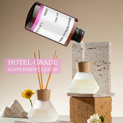 LEMPFE White Tea Diffuser Oil in living room promotes spa-like calm