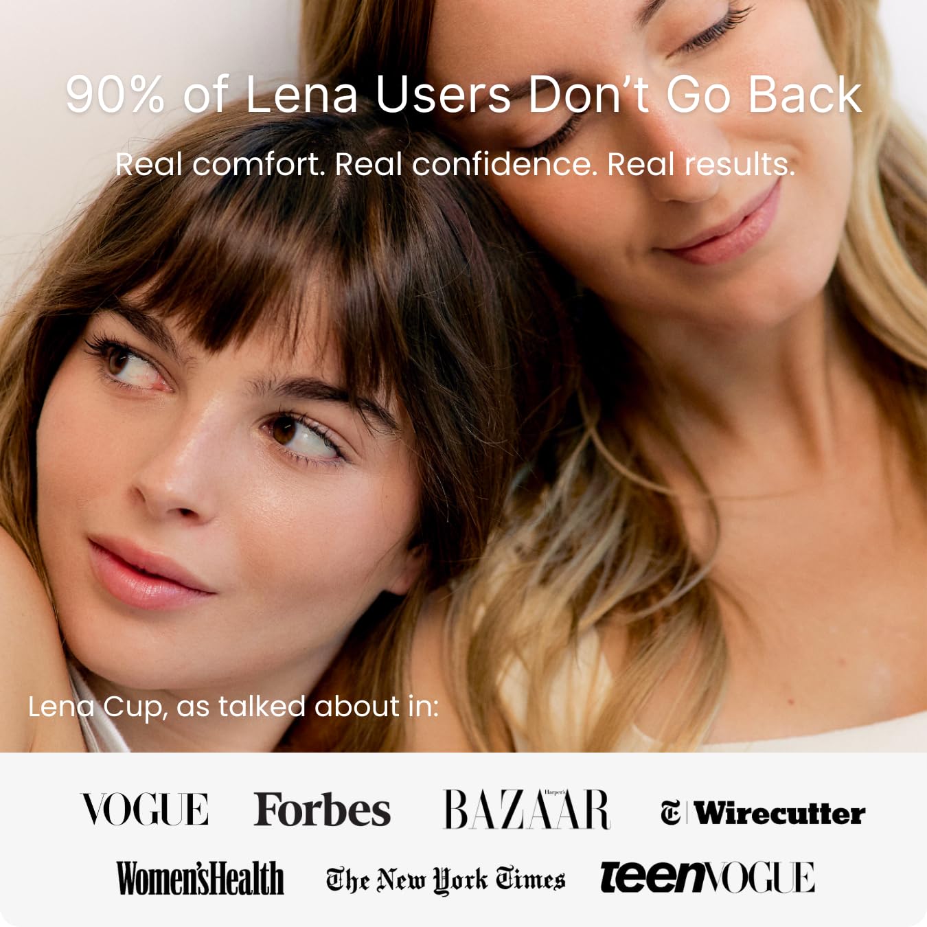 Durable Lena Cup design for years of use