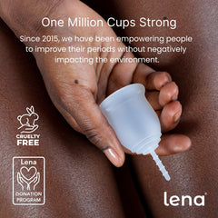 Leak-free design supports all-day confidence during activity