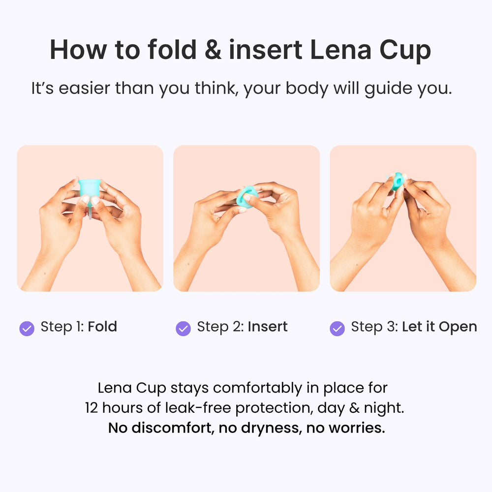 Lena Cup Original Small turquoise – USA-made medical-grade silicone you can trust.