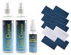 Front view of Lens Cleaner Spray 3 Eyeglass Cleaner Kit