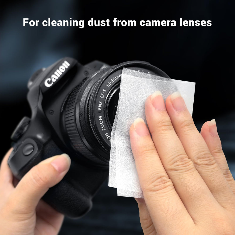 Sheets of lens cleaning tissue paper