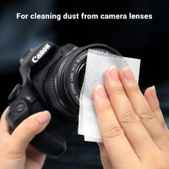 Sheets of lens cleaning tissue paper