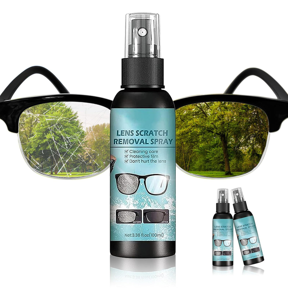 Two-pack 100ml Lens Scratch Remover for Eyeglasses