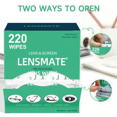 LENSMATE lens wipes quality assurance