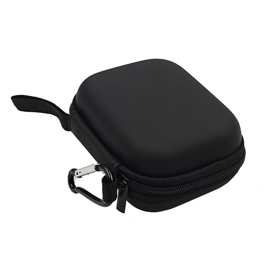 Front view of LeoTube Premium Breathalyzer Case in black