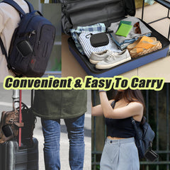 Carrying strap and hiking clasp for portability