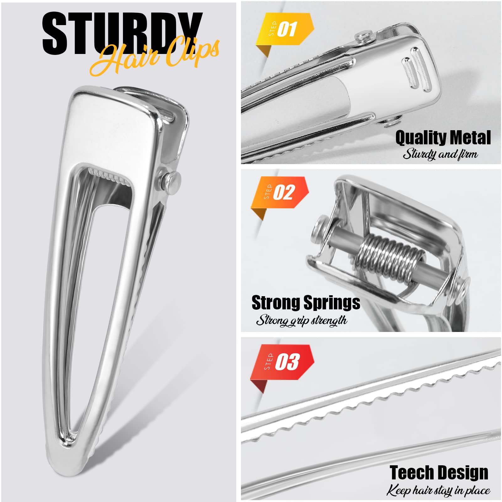 LEOBRO DIY-friendly clips showing simple glue-and-press assembly