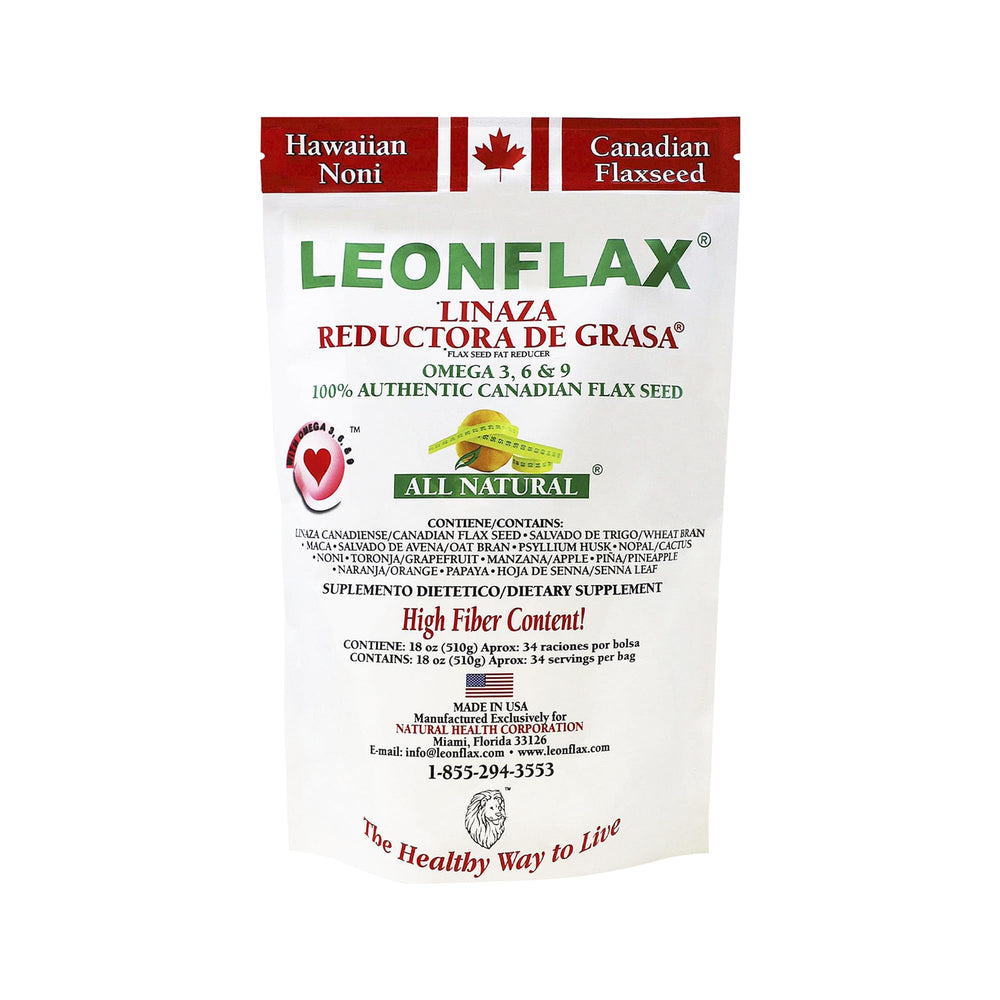 Leonflax 18 oz bag front view