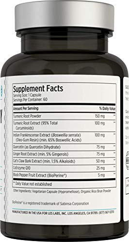 Capsules of LES Labs Inflammatory Health