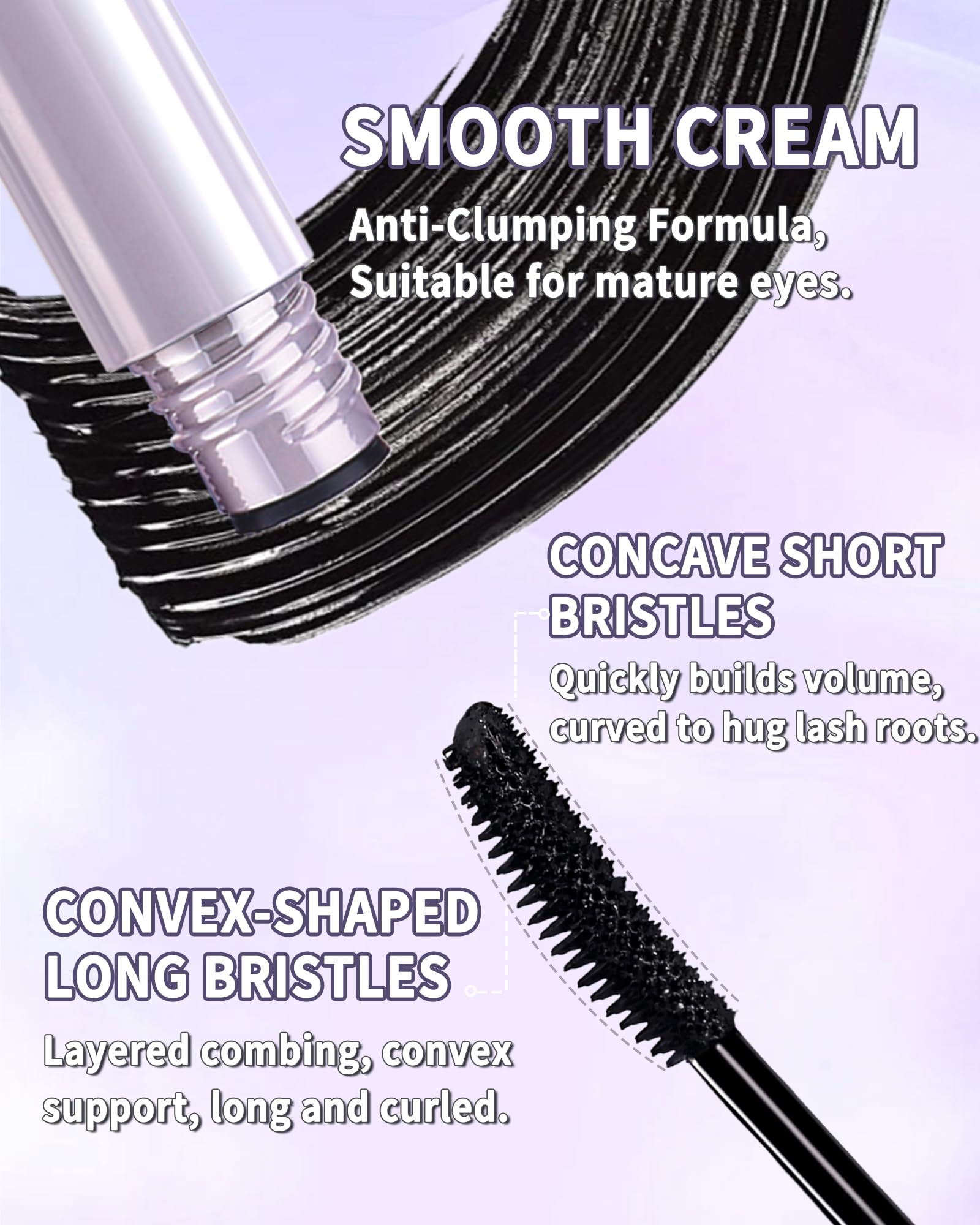 Lestpola quick-dry tubing mascara keeps lashes clump-free.