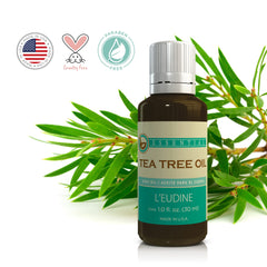 L’eudine Tea Tree Oil on textiles for refreshing aromas and scent boost.