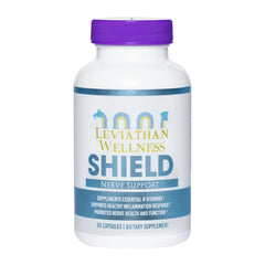 Bottle of Leviathan Wellness Shield Nerve Health Support