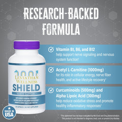 Acetyl L-Carnitine, Curcuminoids and Alpha Lipoic Acid ingredients