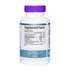 Packaging showing 90 capsules and 30 servings