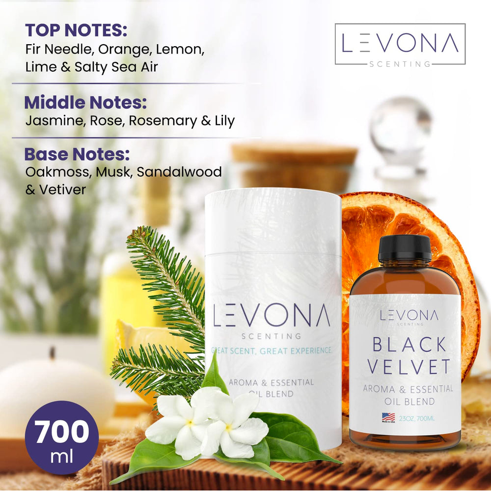 Levona Black Velvette packaging box