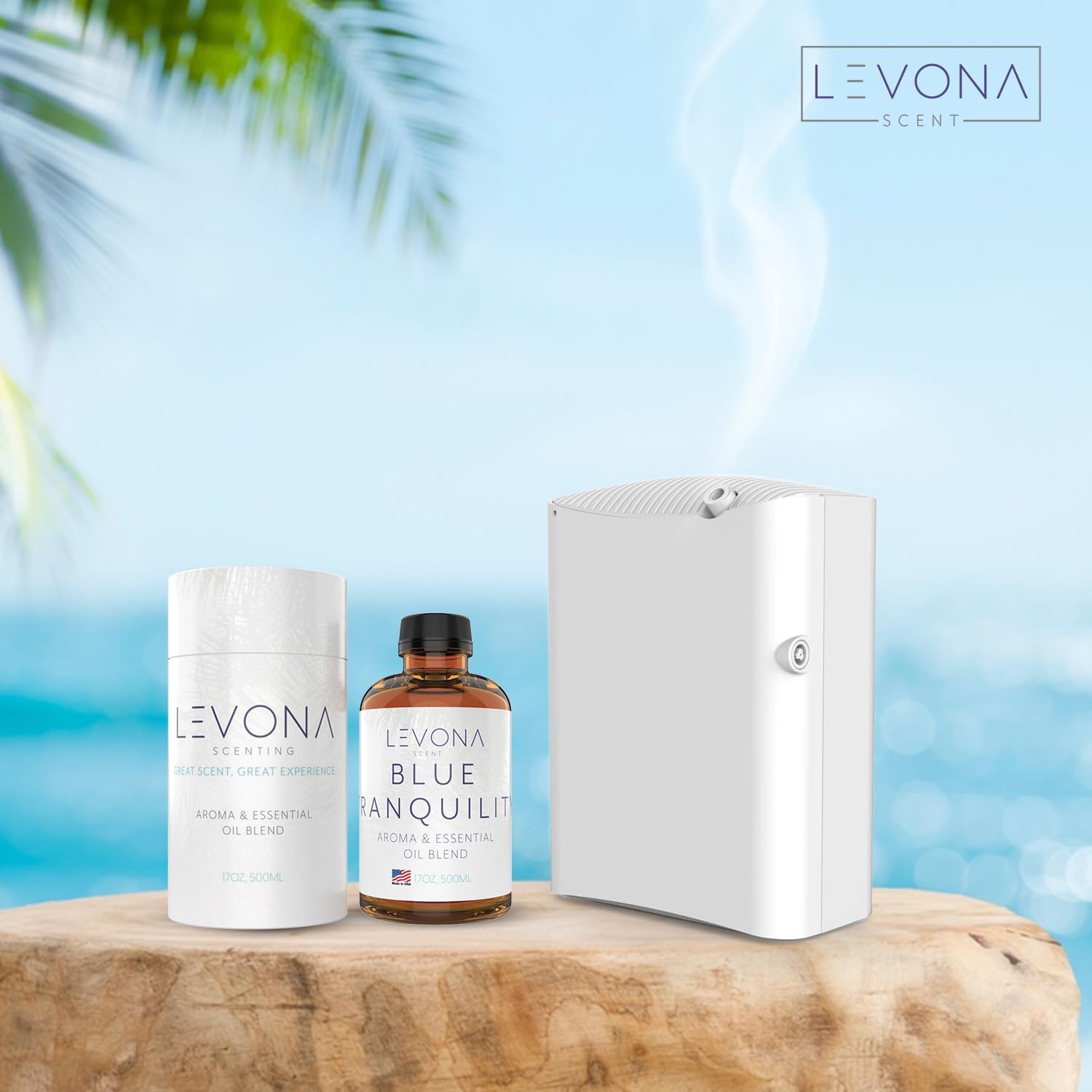 Blue Tranquility oil ready for use with Levona 500 ml diffuser