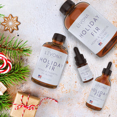 USA-made Holiday Fir essential oil for diffusers