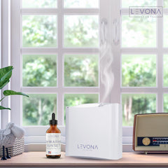 Gift box packaging for Levona Scent Essential Oils