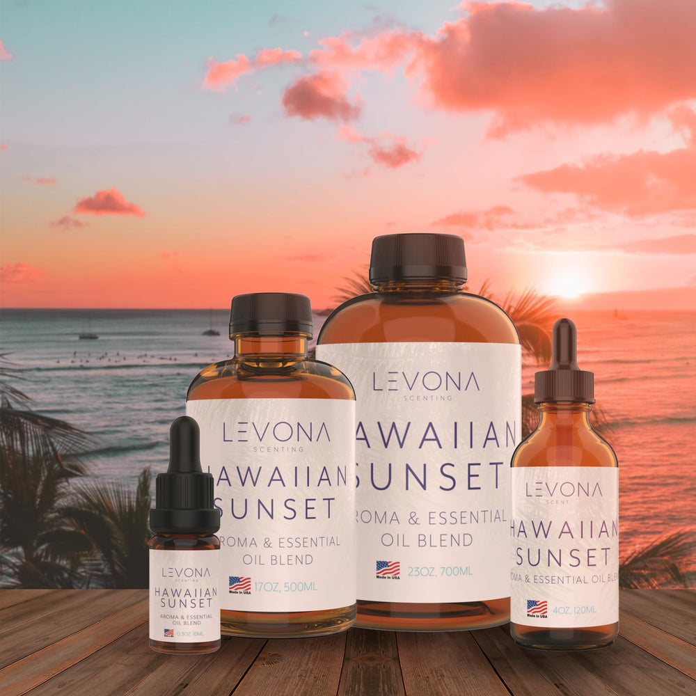 Made in USA Levona Scent packaging emblem