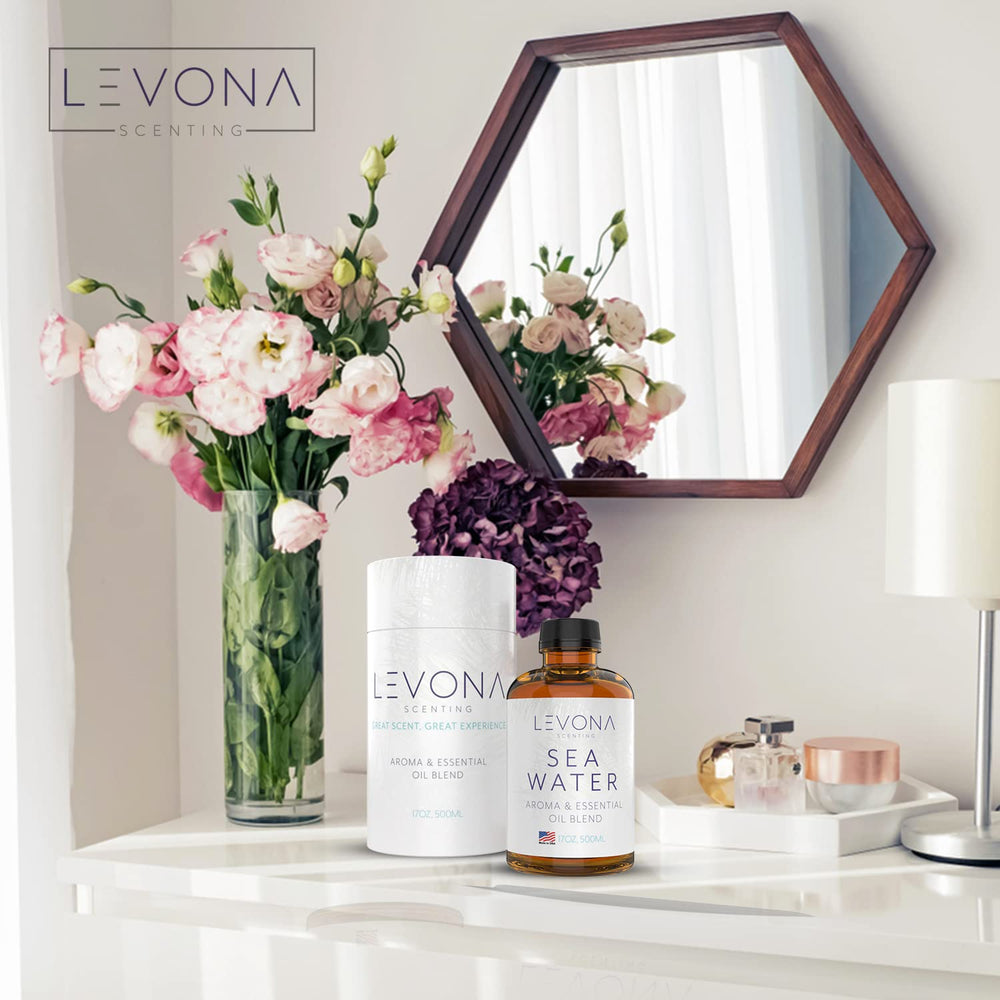 Levona Scent Sea Water fragrance notes include jasmine and tuberose.