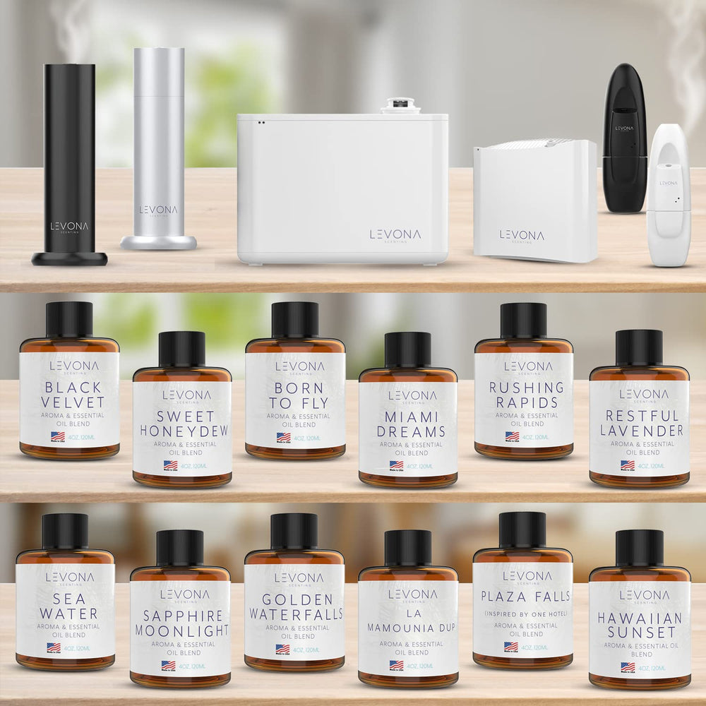 Levona Scent Diffuser offers up to 1000 sq ft coverage for larger spaces