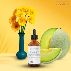 Gift-ready Levona essential oils in elegant packaging