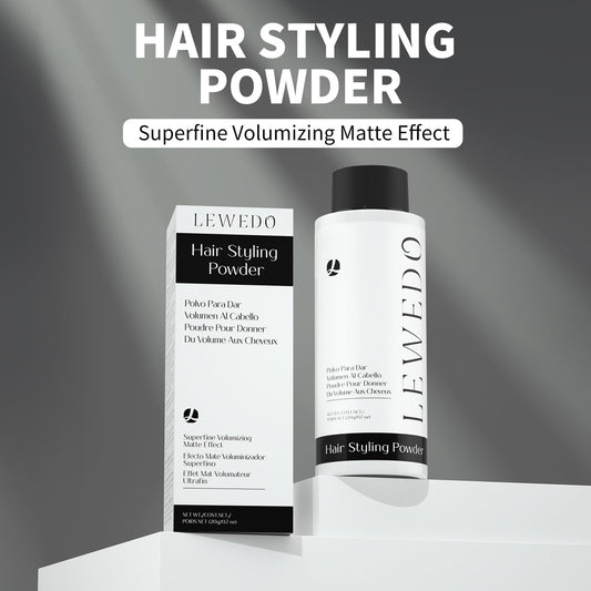 lewado volumizing powder adjustable nozzle shown for precise application.
