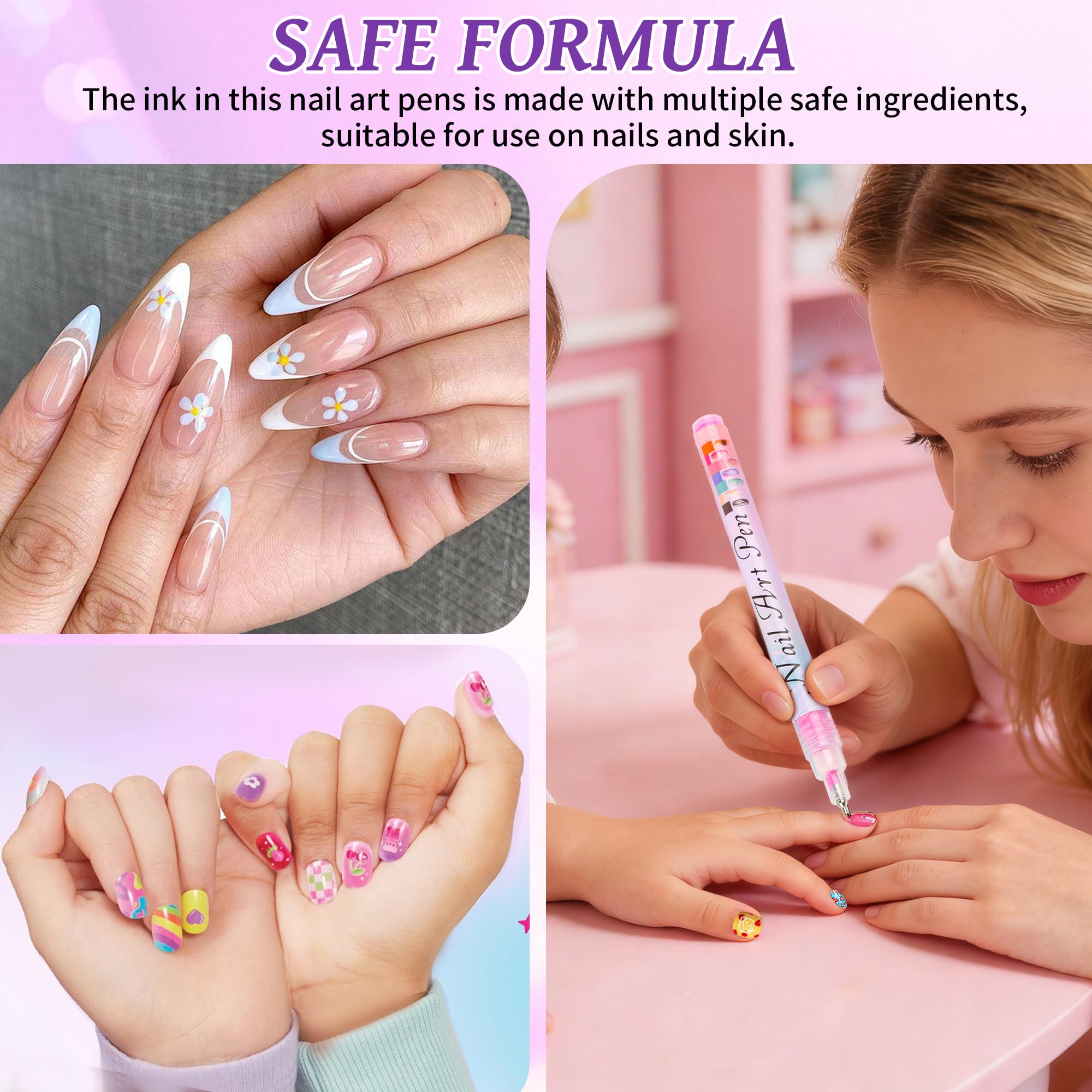 Lezero at-home DIY nail art tools for easy home salon use.