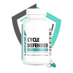 LGXNDS Cycle Defender bottle on white background