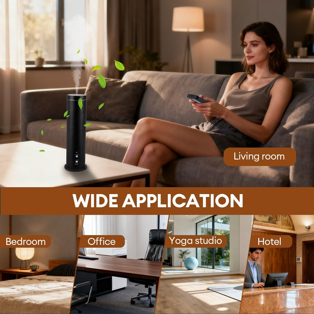 LIARTY waterless diffuser packaging includes USB-C cable and manual for easy setup