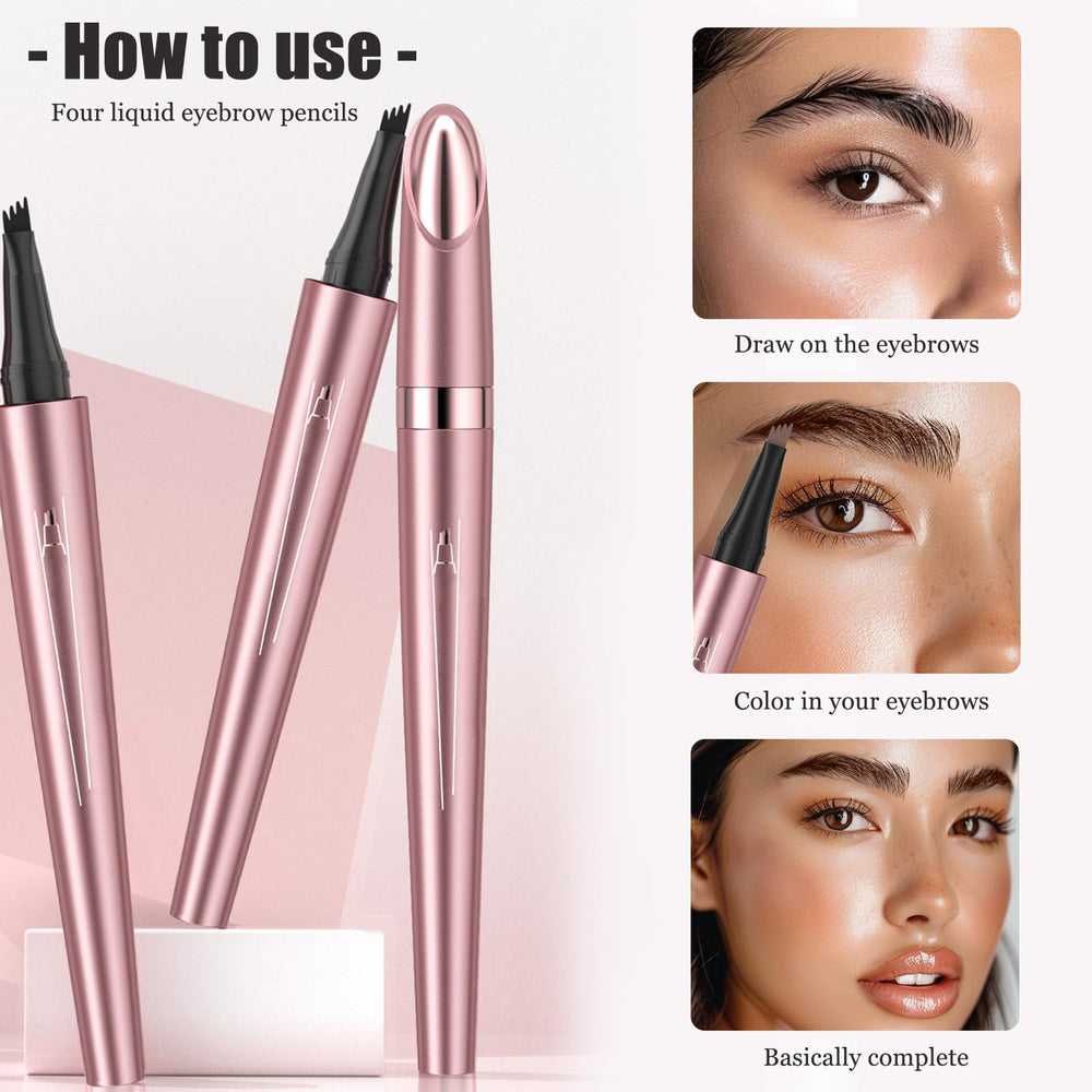 Liayozl Precise outline closeup confirms sharp, defined brows.