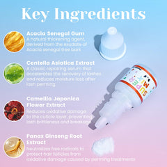Libeauty Centella Asiatica formula nourishes lashes during processing