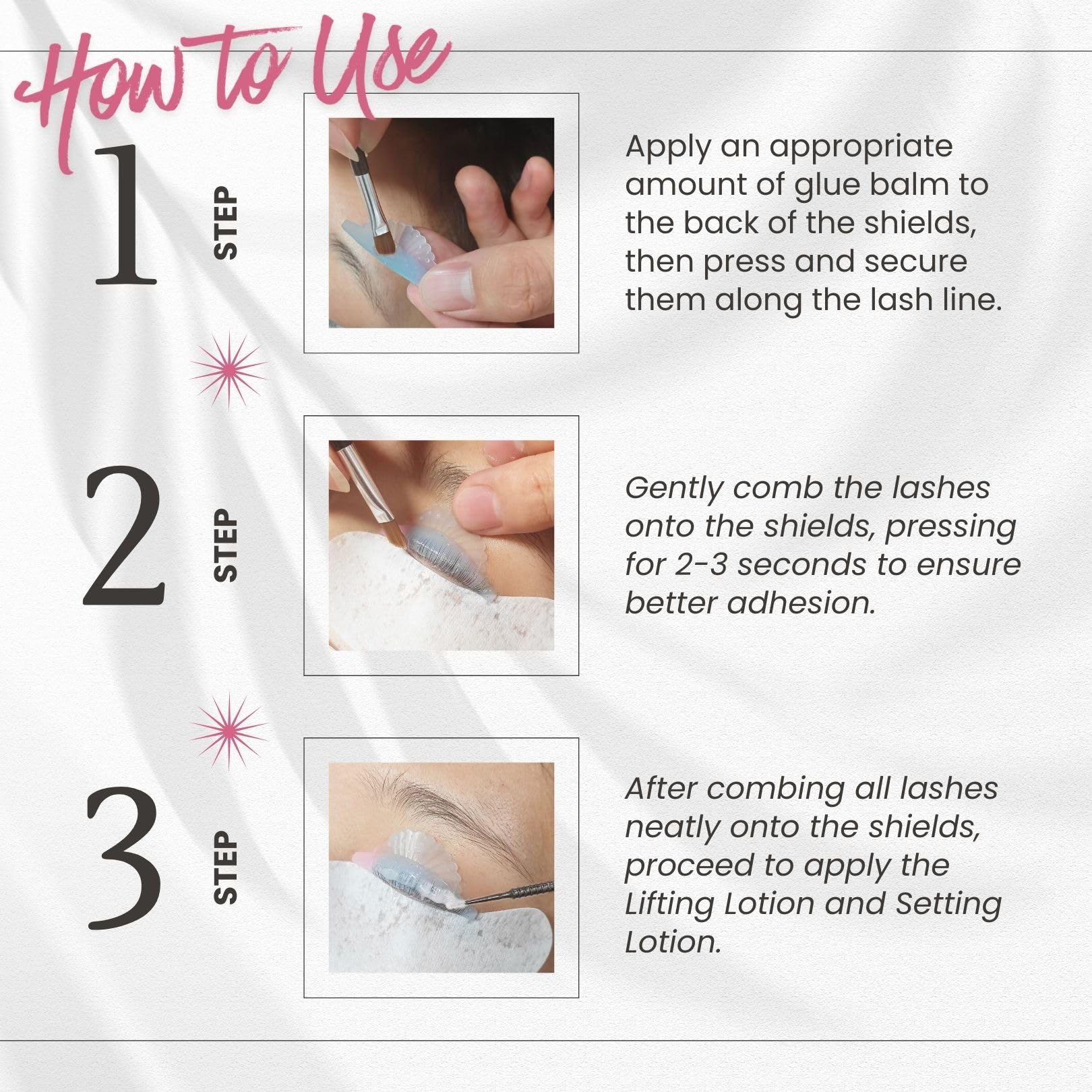 Libeauty glue balm displayed in salon use setup for efficient comfortable client experience