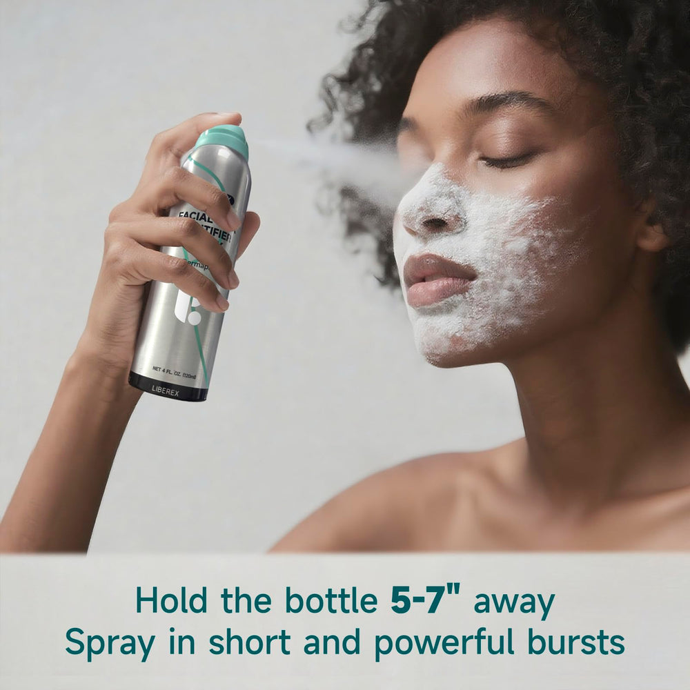 Liberex enables at-home dermaplaning precision with the Hair Identifier Spray.