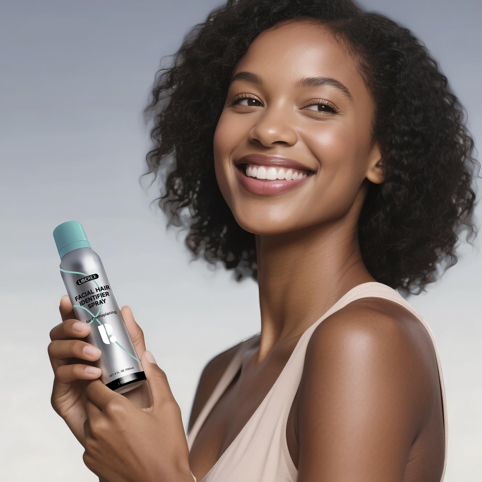 Liberex Hair Identifier Spray washes away clean for next use.