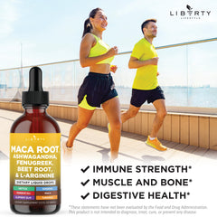 Fenugreek and beet root in maca liquid drops