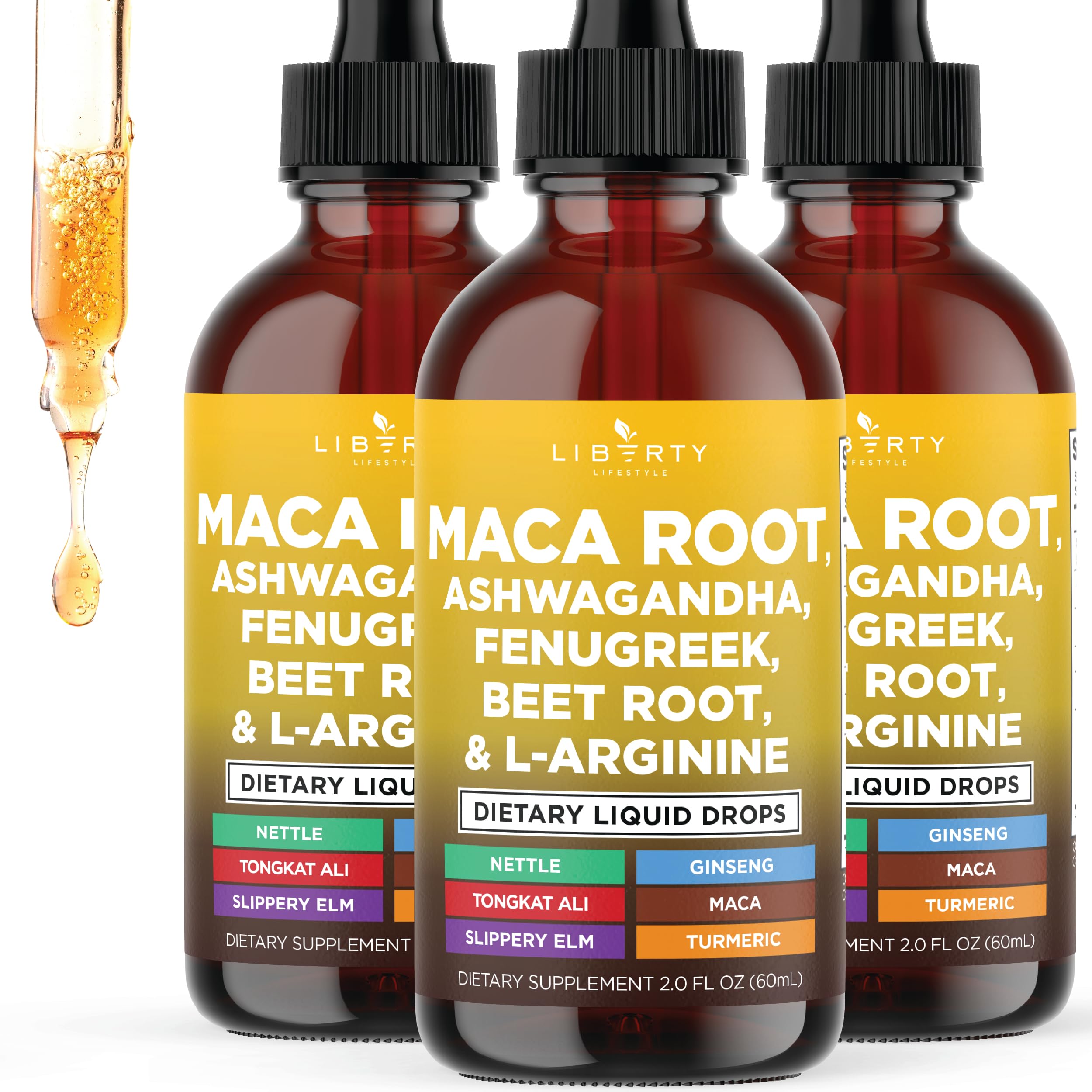 Liberty Lifestyle Maca Root Liquid Drops bottle