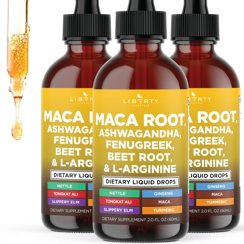 Liberty Lifestyle Maca Root Liquid Drops bottle