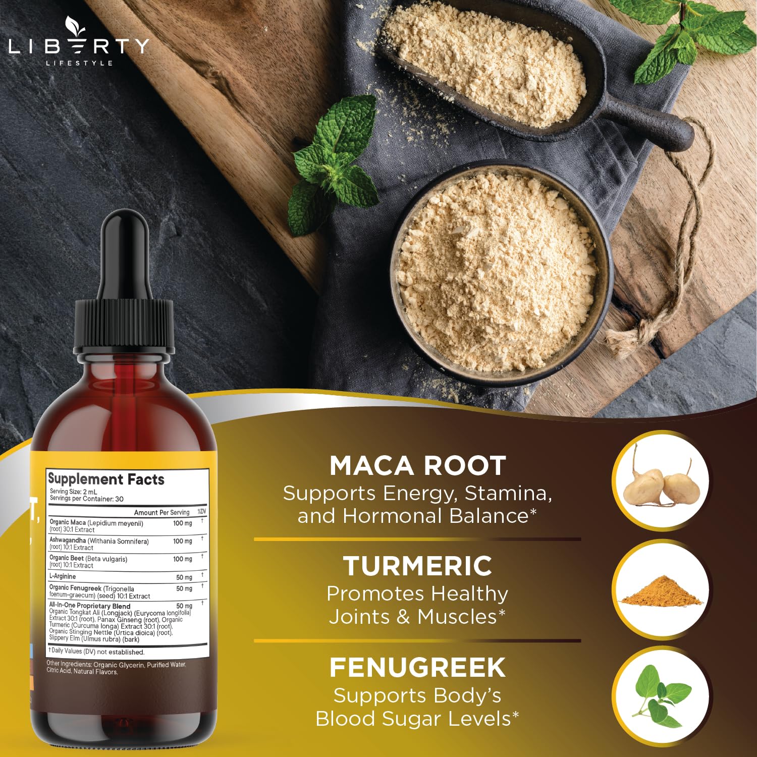 Stinging nettle drops for women in supplement bottle