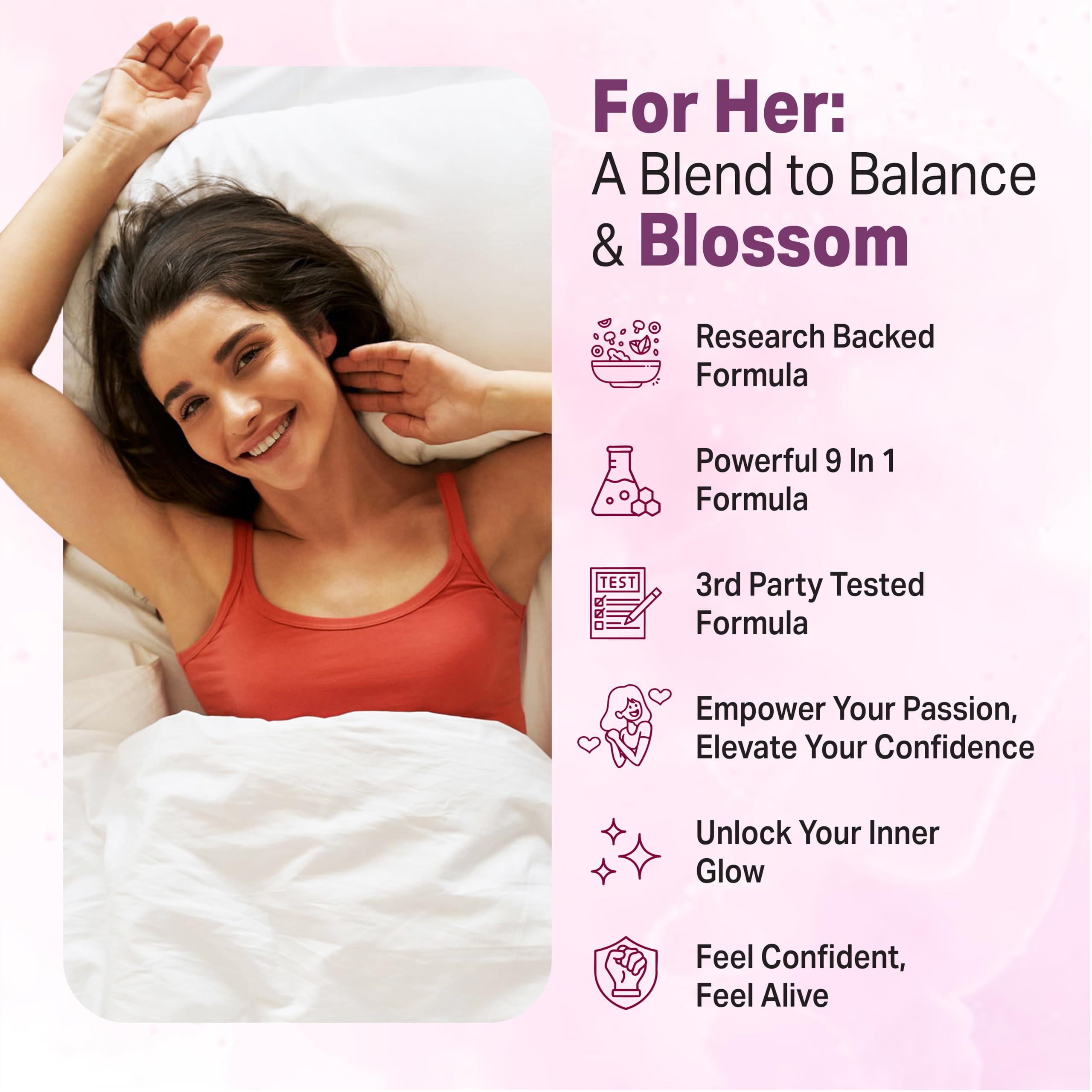 Libido for HER packaging on a neutral surface