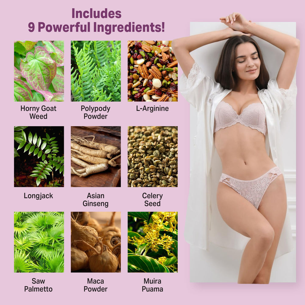 Herbal ingredients concept for Libido for HER