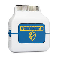 LiceGuard RobiComb teeth close-up for gentle lice removal across hair textures.