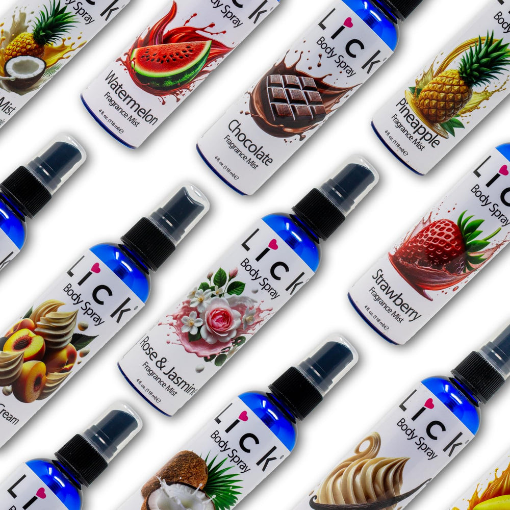 LICK packaging and display highlight brand aesthetics