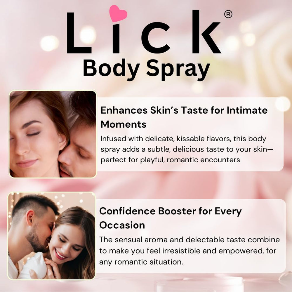 LICK scented mist on neck and wrists for daily freshness
