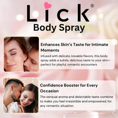 LICK scented mist on neck and wrists for daily freshness