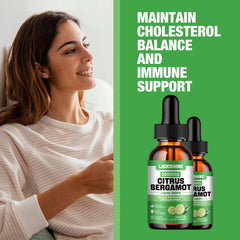 Citrus bergamot from Italy source illustration for Lickshine drops