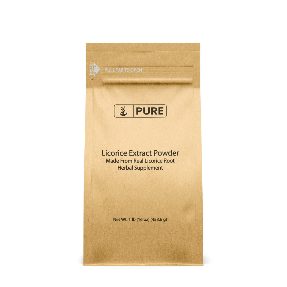 Pure licorice extract powder, 1lb packaging